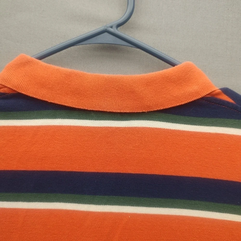 Ralph‎ Lauren Men's Shirt Multicolored Striped Pullover Polo Short Sleeve XL